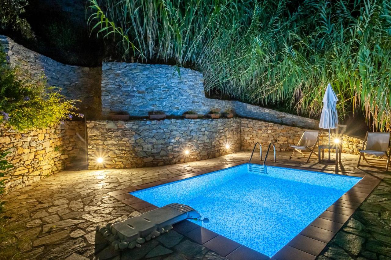 Olea Skopelos Villas With Swimming Pools & Sea View Panormos  Bagian luar foto