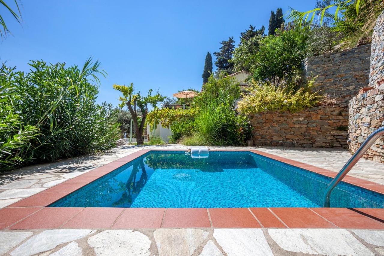 Olea Skopelos Villas With Swimming Pools & Sea View Panormos  Bagian luar foto