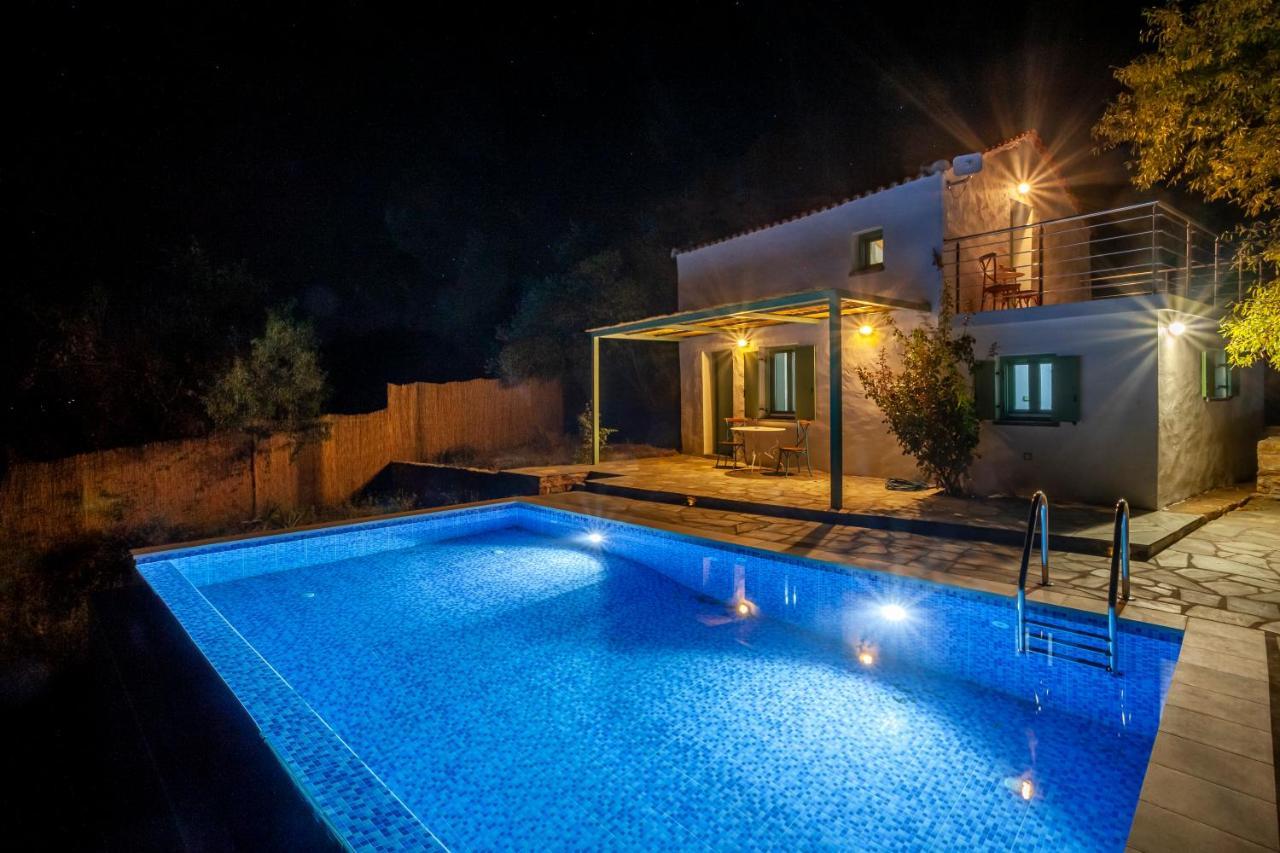 Olea Skopelos Villas With Swimming Pools & Sea View Panormos  Bagian luar foto