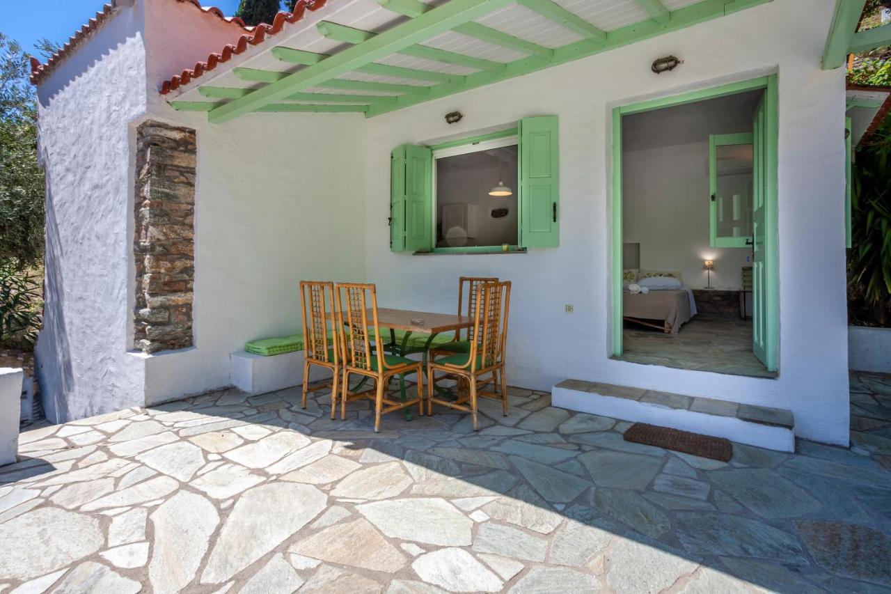 Olea Skopelos Villas With Swimming Pools & Sea View Panormos  Bagian luar foto