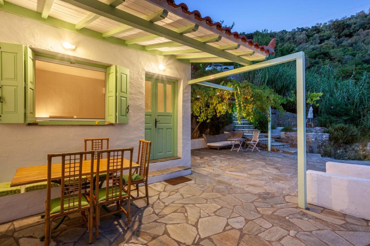 Olea Skopelos Villas With Swimming Pools & Sea View Panormos  Bagian luar foto