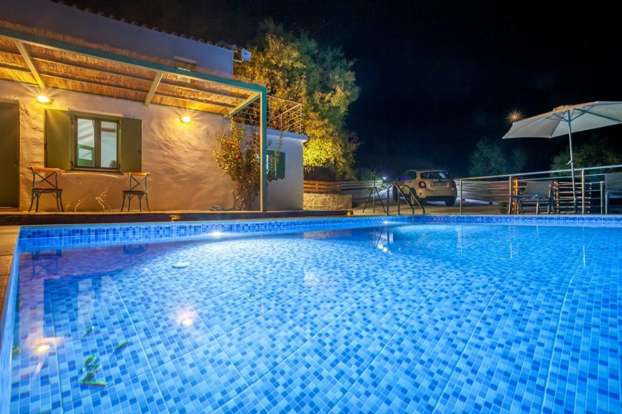 Olea Skopelos Villas With Swimming Pools & Sea View Panormos  Bagian luar foto