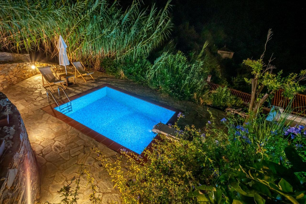 Olea Skopelos Villas With Swimming Pools & Sea View Panormos  Bagian luar foto