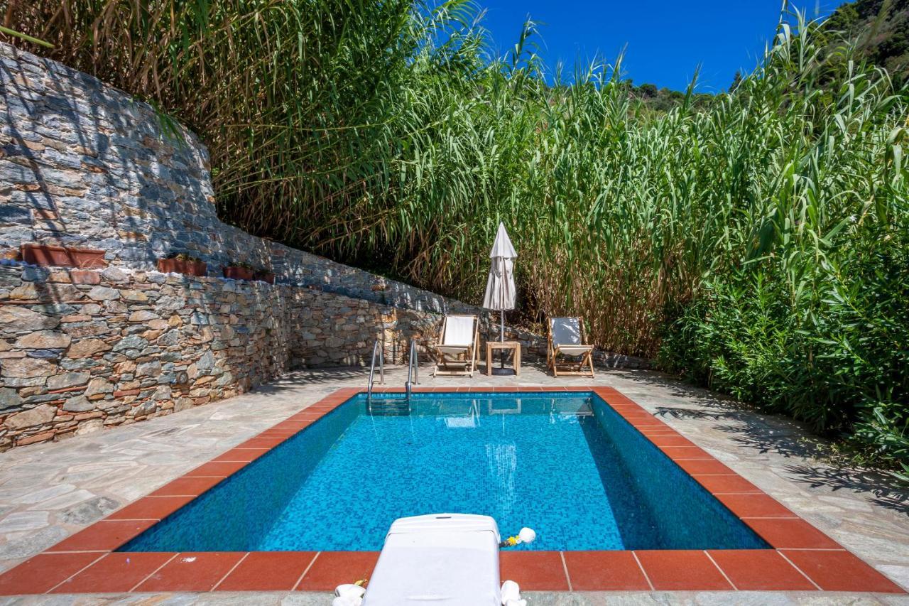 Olea Skopelos Villas With Swimming Pools & Sea View Panormos  Bagian luar foto